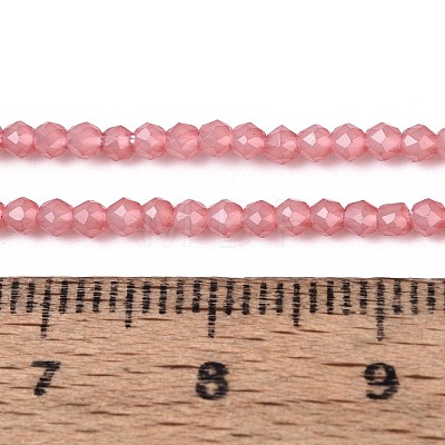 Imitation Jade Glass Beads Strands GLAA-T028-2mm-11B-1