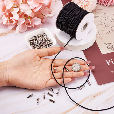 Round Elastic Cord and Iron Barbs DIY-TA0004-04B-1