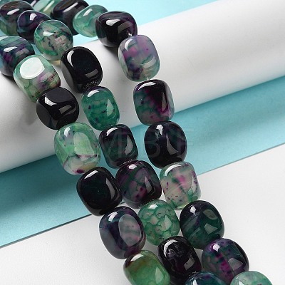 Natural Agate Beads Strands G-H295-A01-13-1