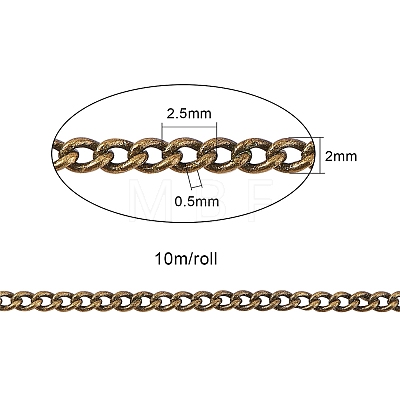 Brass Curb Chains CHC-CJ0001-07-RS-1