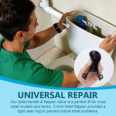 1Pc Brass Toilet Tank Lever Handle AJEW-GA0010-67-1
