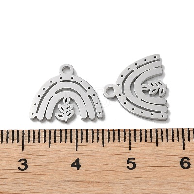 304 Stainless Steel Charms STAS-Q303-23P-1