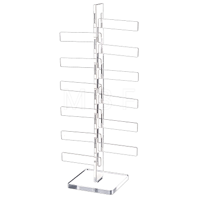 12-Tier Acrylic Display Risers for Game Accessories ODIS-WH0038-358-1