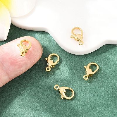 SHEGRACE Brass Lobster Claw Clasps XGR0097G-130G-1