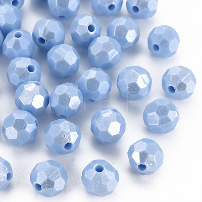 Opaque Acrylic Beads MACR-S373-69-A05-1