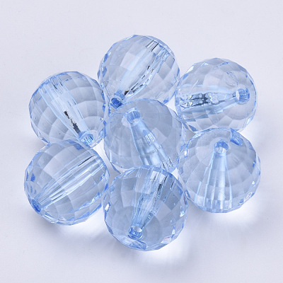 Transparent Acrylic Beads TACR-Q254-10mm-V41-1