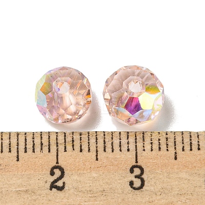 Electroplate Glass Beads EGLA-Z004-01B-17-1