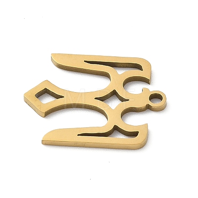201 Stainless Steel Pendants STAS-S157-14G-1