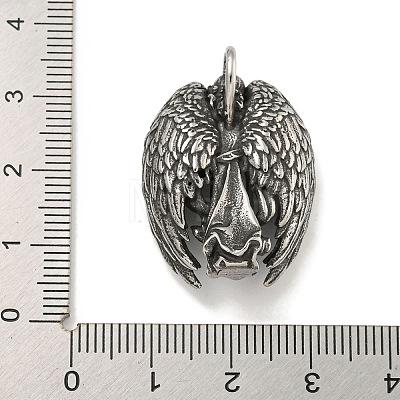 316 Surgical Stainless Steel Pendants STAS-E212-116AS-1