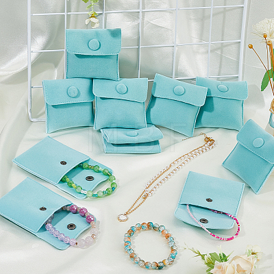 24Pcs Square Velvet Jewelry Bags TP-FI0001-02F-1
