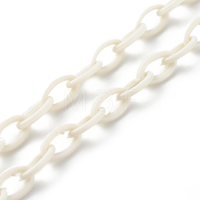 Transparent Acrylic Pendants Necklaces NJEW-JN03521-05-1