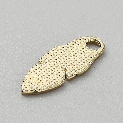 Alloy Enamel Pendants ENAM-WH0061-61F-1