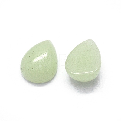 Synthetic Noctilucent Stone/Luminous Cabochons X-G-O175-22-16-1