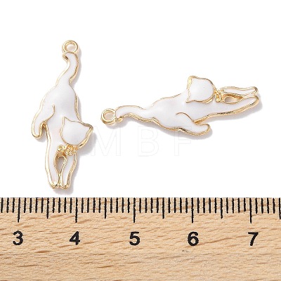 Alloy Enamel Pendants X-ENAM-O001-08I-G-1