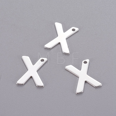201 Stainless Steel Charms X-STAS-L232-007-1