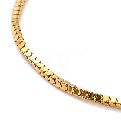 304 Stainless Steel Box Chain Necklaces NJEW-I245-02A-G-1