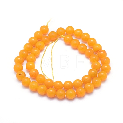 Natural Topaz Jade Beads Strands G-L552H-15-1