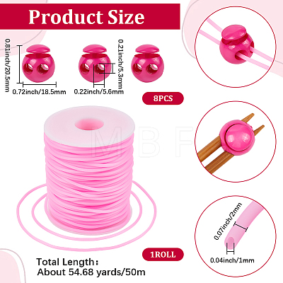 1 Roll Hollow Pipe PVC Tubular Synthetic Rubber Cord RCOR-CP0001-01F-1