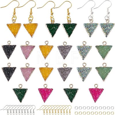  DIY Dangle Earring Making Kits DIY-NB0001-77-1