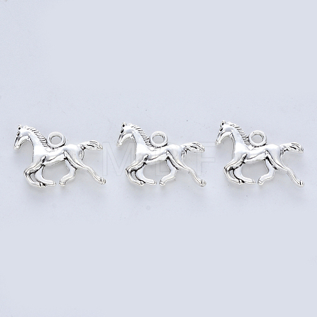 Tibetan Style Alloy Pendants X-TIBE-R316-083AS-RS-1