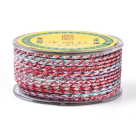 11M Braided Nylon Chinese Knot Cord WCOR-B001-2mm-12-1