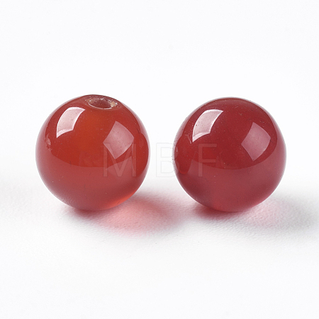 Natural Carnelian Beads G-K275-12-6mm-1