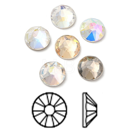 K9 Glass Rhinestone Cabochons RGLA-N002-05A-1