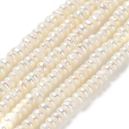 Natural Cultured Freshwater Pearl Beads Strands PEAR-J007-32-1
