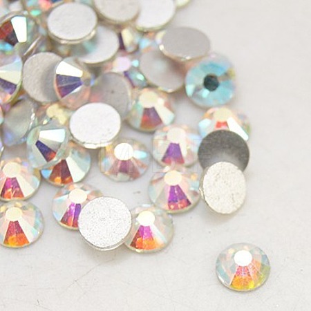 Bling Crystal AB Glass Flat Back Rhinestone Perfect for Nail Art DIY X-RGLA-C002-SS4-101-1