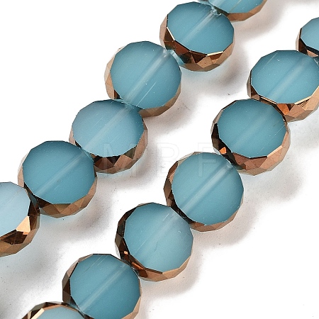 Imitation Jade Glass Beads Strands GLAA-H032-03-03-1