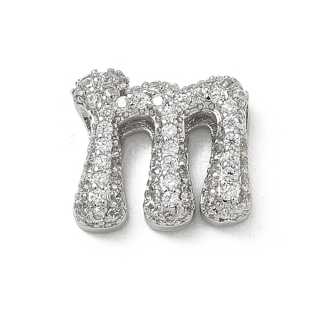 Brass Micro Pave Cubic Zirconia Pendants KK-A300-02P-M-1