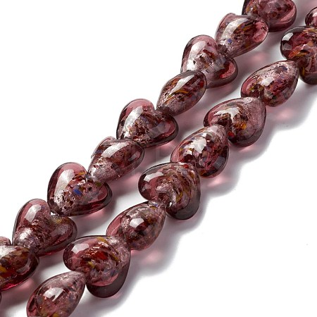 Handmade Lampwork Beads Strands LAMP-D015-09B-1