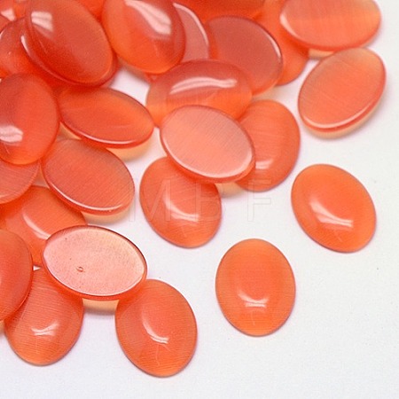 Cat Eye Cabochons CE-J005-10x12mm-01-1
