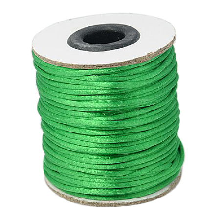 Nylon Satin Rattail Cords NWIR-A003-09-1