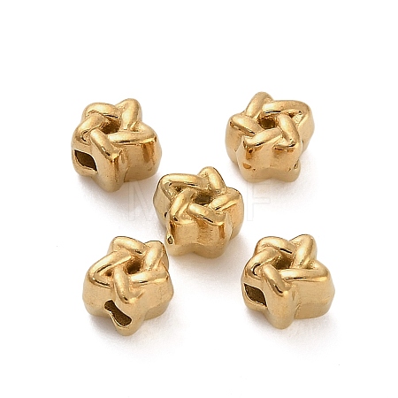 304 Stainless Steel Beads STAS-D204-53G-1