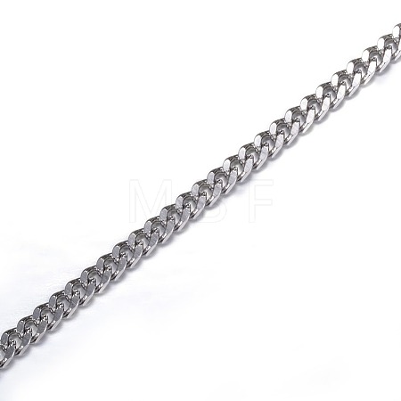 304 Stainless Steel Twisted Chain Curb Chains CHS-H007-52P-1