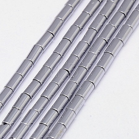 Electroplate Non-magnetic Synthetic Hematite Beads Strands G-J162-B-05-1
