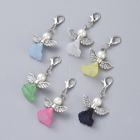 Acrylic Pendants X-HJEW-JM00384-1