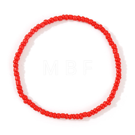 Glass Seed Beads Stretch Bracelets ZE8223-24-1