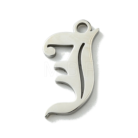 Non-Tarnish 201 Stainless Steel Pendants STAS-B055-01P-J-1