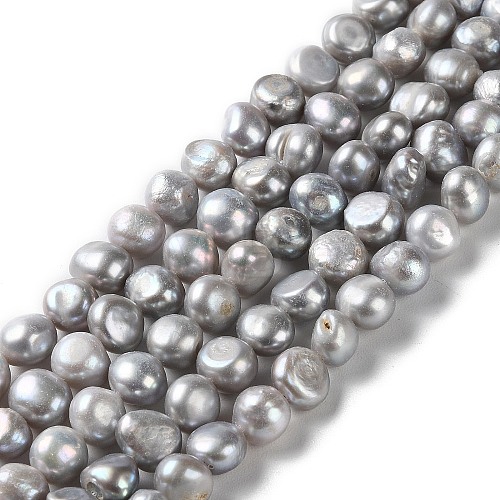 Natural Cultured Freshwater Pearl Beads Strands PEAR-E018-91-1