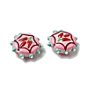 Baking Paint Glass Enamel Beads LAMP-K039-34K-3