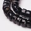 Natural Black Agate Beads Strands G-D169-03A-2