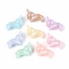 UV Plating Opaque Acrylic Beads OACR-N150-17-01-1