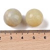 Natural Flower Amazonite No Hole Sphere Beads G-K353-04D-41-3