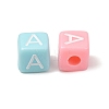 Opaque Acrylic European Beads AC-CBA7A73-01A-2