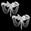 Flower Computerized Embroidery Ornament Accessories AJEW-WH0410-116B-1