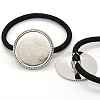 Zinc Alloy Cabochon Settings LS-OHAR-PW0001-235P-1