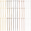 1800Pcs 15 Styles Brass & Iron Eye Pins KK-SP0002-43-1