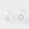 Round Mechanized One Hole Blown Glass Globe Ball Bottles X-BLOW-R001-16mm-2